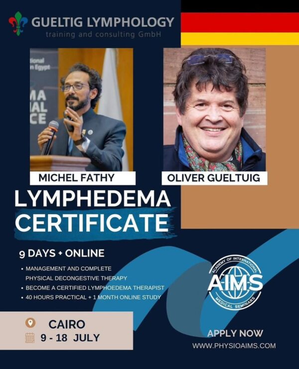 LYMPHEDEMA CERTIFICATE - GERMAN GUELTIG LYMPHOLOGY